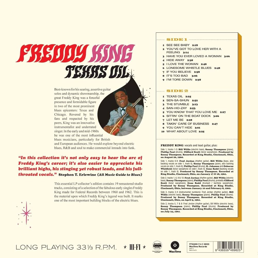 Freddy King - Texas Oil: Federal Recordings 1960-1962